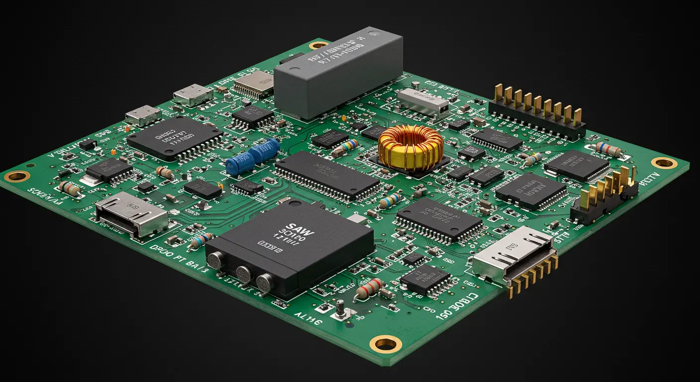 High-performance RF/Microwave circuit board
